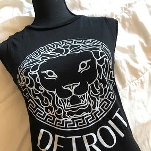 Versace inspired Detroit tank